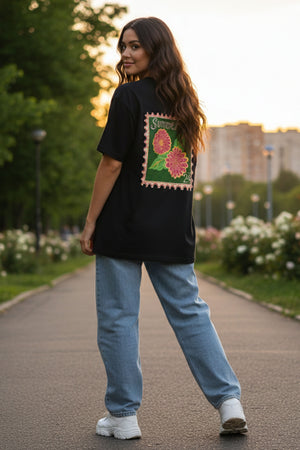 VINTAGE STAMP OVERSIZE TEE