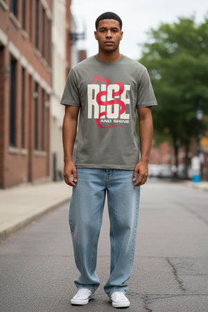 RISE GRAPHIC REGULAR T-SHIRT