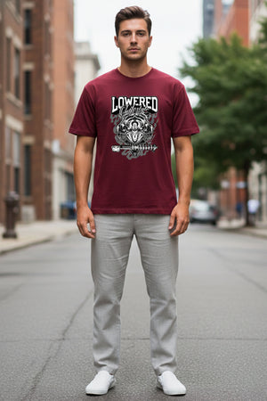 LOWERED TIGER GRAPHIC REGULAR TEE