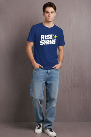 RISE SHINE GRAPHIC REGULAR T-SHIRT