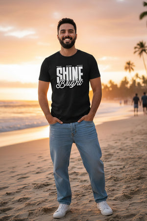 THE SHINE BRIGHT GRAPHIC REGULAR TEE
