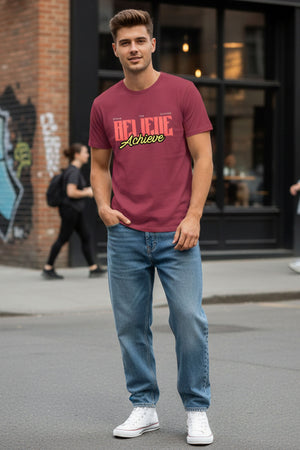 BELIEVE ACHIVE GRAPHIC REGULAR TEE