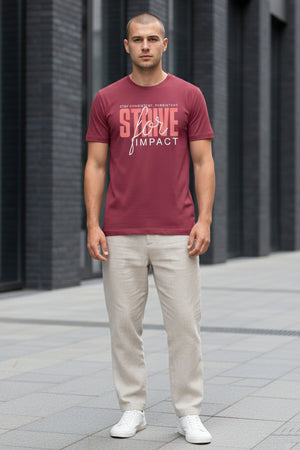 STRIVE FOR IMPACT GRAPHIC REGULAR T-SHIRT