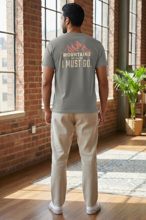 MOUNTAIN GRAPHIC PRINTED REGULAR TEE