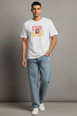 STRIVE FOR SUCCESS GRAPHIC REGULAR T-SHIRT