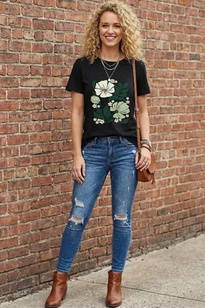 BOTANICAL GRAPHIC REGULAR TEE
